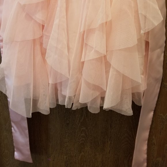 Girls Pink Bonnie Jean dress - Picture 3 of 5